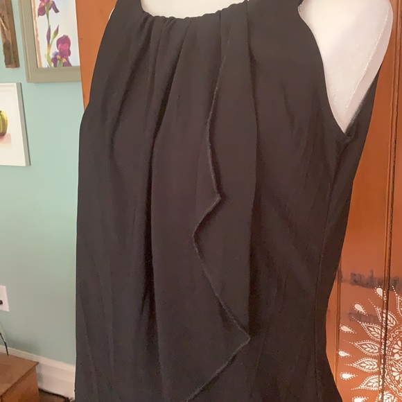Susan Lawrence EUC elegant draped tank top. - Picture 3 of 6